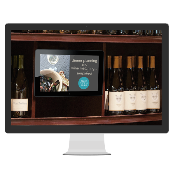 Digital Signage nel wine shop